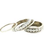 Extra Large Size Brass And Acrylic Bangle Color White