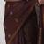 Brown Handloom Pure Kosa Silk Saree With Blouse Piece