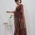 Brown Handloom Pure Kosa Silk Saree With Blouse Piece