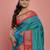 Blue Paithani Pure Silk Saree With Blouse Piece