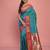 Blue Paithani Pure Silk Saree With Blouse Piece