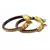 Extra Large Size Brass And Acrylic Bangle Color Maroon