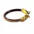 Extra Large Size Brass And Acrylic Bangle Color Maroon