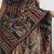 Multicolor Batik Printed Pure Silk Saree With Blouse Piece