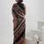 Multicolor Batik Printed Pure Silk Saree With Blouse Piece