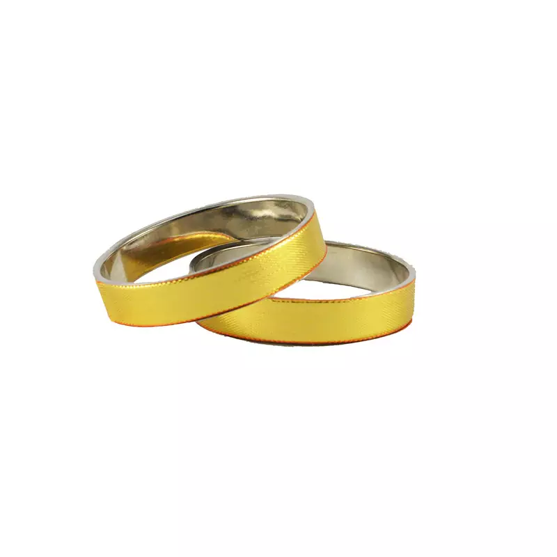 Extra Large Size Brass Bangle Color Yellow