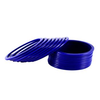 Extra Large Size Acrylic Bangle Color Blue 1