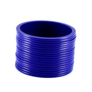 Extra Large Size Acrylic Bangle Color Blue 2