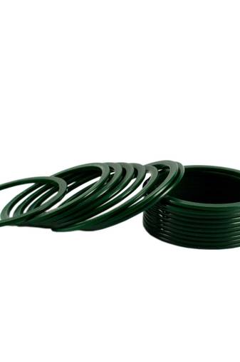 Extra Large Size Acrylic Bangle Color Dark Green