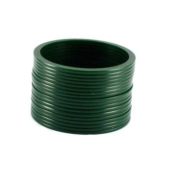 Extra Large Size Acrylic Bangle Color Dark Green 2