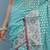 Blue Cotton Saree With Blouse Piece