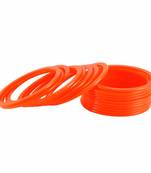 Extra Large Size Acrylic Bangle Color Orange