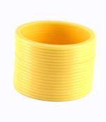 Extra Large Size Acrylic Bangle Color Yellow