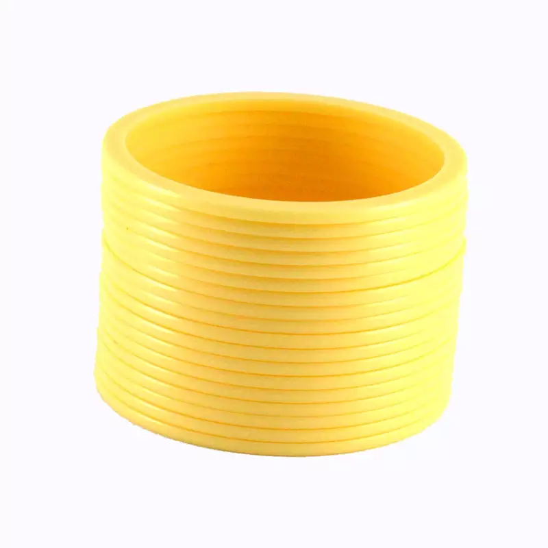 Extra Large Size Acrylic Bangle Color Yellow