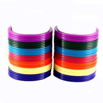 Extra Large Size Acrylic Bangle Color Multicolor 2