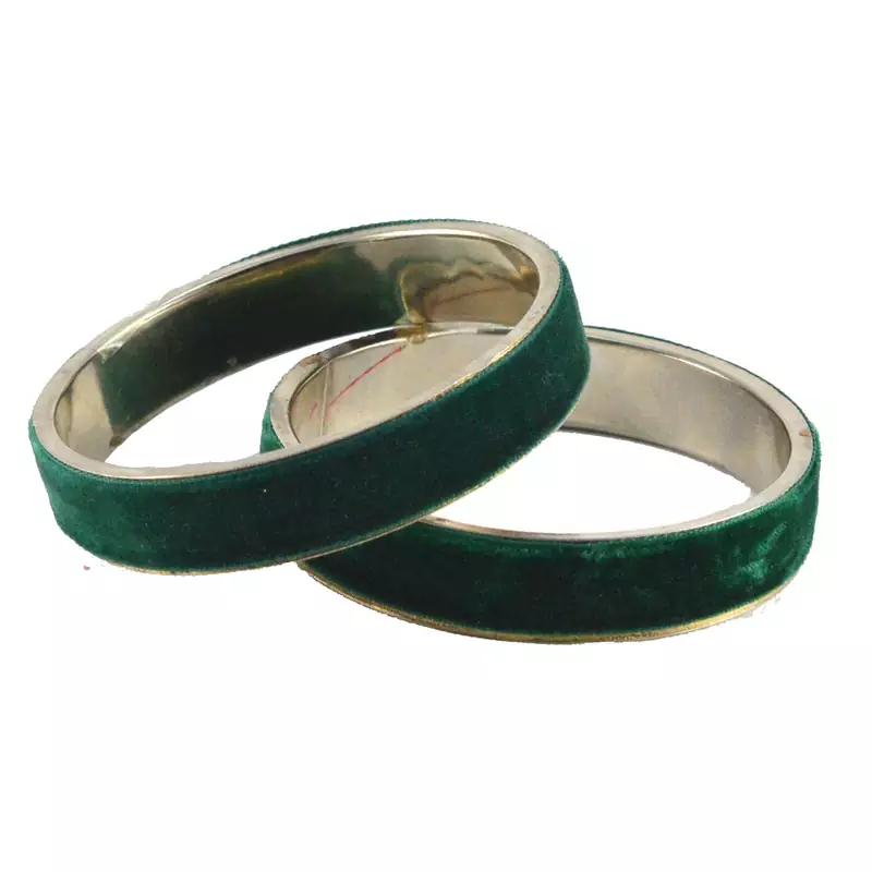 Extra Large Size Acrylic Bangle Color Dark Green
