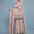 Pink Gachi Tussar Nakshi Kantha Saree With Blouse Piece