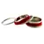 Extra Large Size Brass Bangle Color Red