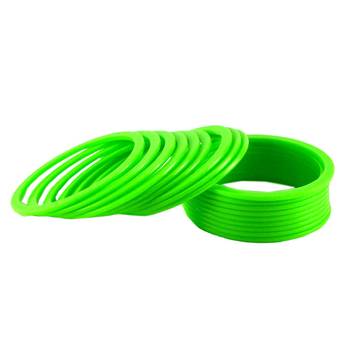 Extra Large Size Acrylic Bangle Color Light Green 1