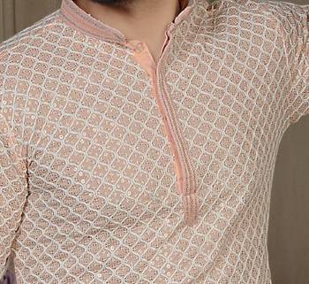 Arruga stylish golden sequins kurta pajama 2