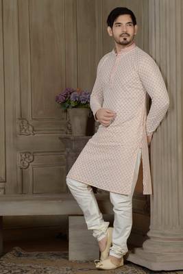 Arruga stylish golden sequins kurta pajama 4