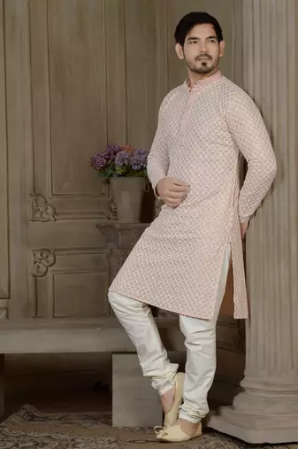 Arruga stylish golden sequins kurta pajama