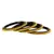 Extra Large Size Brass And Acrylic Bangle Color Maroon