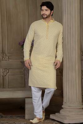 Arruga stylish golden sequins kurta pajama 3