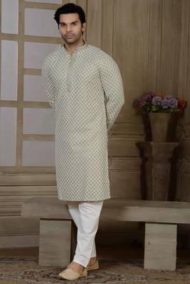 Arruga stylish golden sequins kurta pajama 6