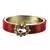 Extra Large Size Brass And Metal Bangle Color Red