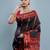 Black Baluchari Pure Silk Saree With Blouse Piece