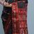 Black Baluchari Pure Silk Saree With Blouse Piece