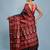 Black Baluchari Pure Silk Saree With Blouse Piece