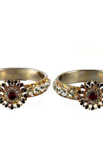 Extra Large Size Brass Bangle Color Golden