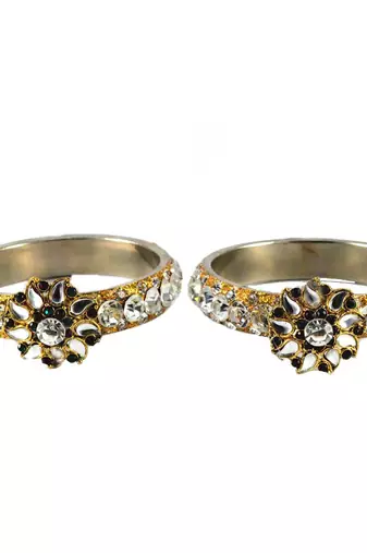 Extra Large Size Brass Bangle Color Golden