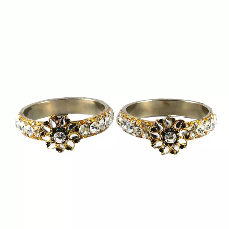Extra Large Size Brass Bangle Color Golden