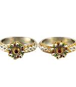 Extra Large Size Brass Bangle Color Golden