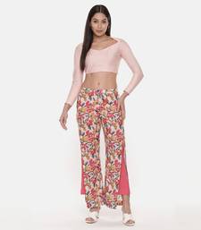 Linen Cotton Printed Pant