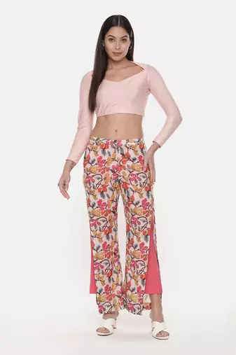 Linen Cotton Printed Pant