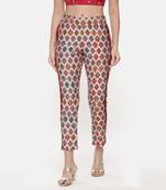 Silk Chanderi Printed Pants