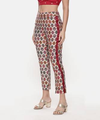 Silk Chanderi Printed Pants 3