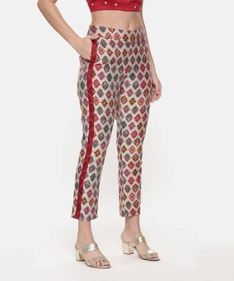 Silk Chanderi Printed Pants 4