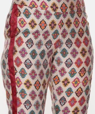 Silk Chanderi Printed Pants 5
