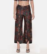 Silk Chanderi Printed Pants