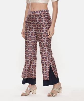 Silk Chanderi Printed Pants 3