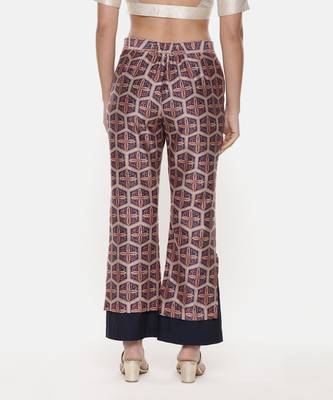 Silk Chanderi Printed Pants 5