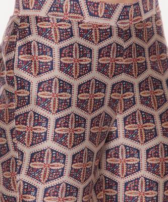 Silk Chanderi Printed Pants 6