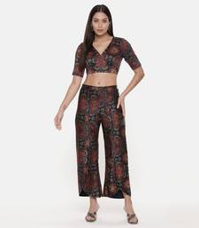 Silk Chanderi Printed Blouse