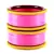 Extra Large Size Brass And Acrylic Bangle Color Pink