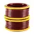 Extra Large Size Brass And Acrylic Bangle Color Brown